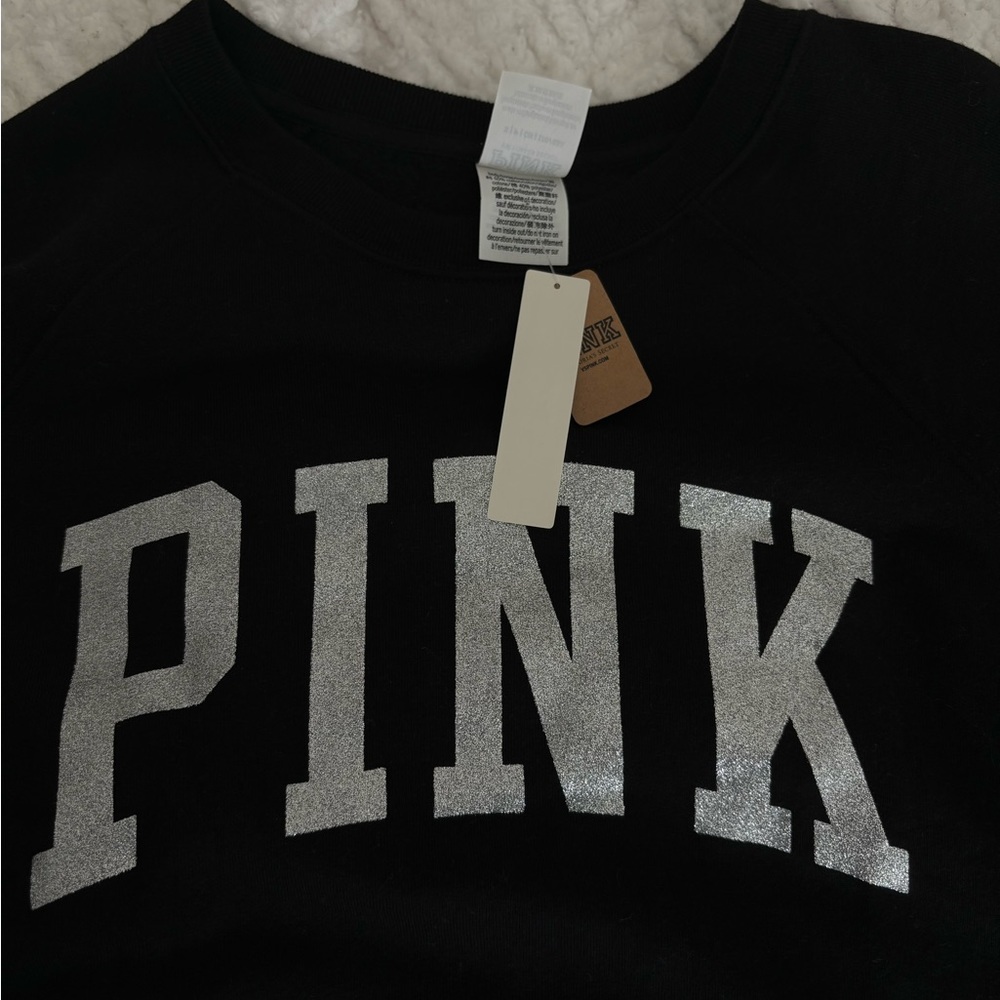 PINK black pullover - Picture 3 of 4